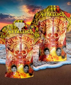 Metallica 72 Seasons Fan Editon 2024 Summer Trend Fan Gifts Hawaiian Shirt