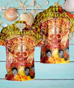 Metallica 72 Seasons Fan Editon 2024 Summer Trend Fan Gifts Hawaiian Shirt