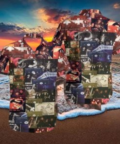 Metallica Album Collect 2024 Summer Trend Fan Gifts Hawaiian Shirt