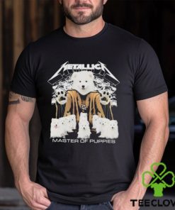 Metallica Band Master Of Puooies Samoyed T Shirt