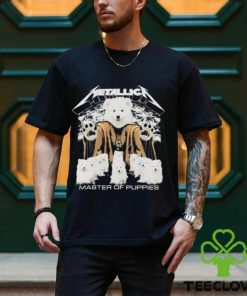 Metallica Band Master Of Puooies Samoyed T Shirt