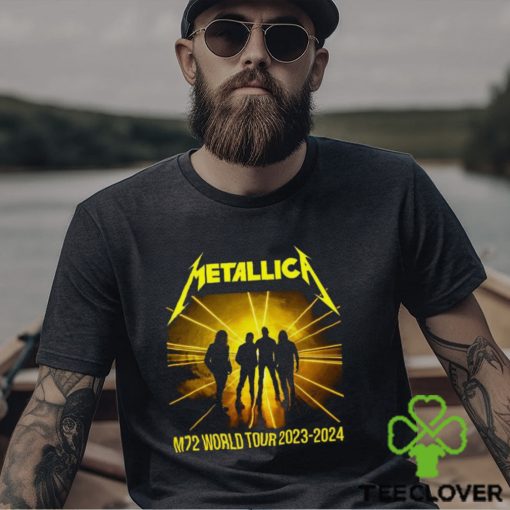 Metallica Band Metal Tour 2023 2024 Event Merch, M72 World Tour 2023 2024 Shirt, Vintage Metallica Band Tour Dates 2024 T Shirt