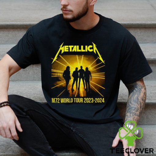 Metallica Band Metal Tour 2023 2024 Event Merch, M72 World Tour 2023 2024 Shirt, Vintage Metallica Band Tour Dates 2024 T Shirt