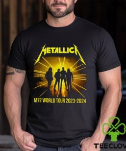 Metallica Band Metal Tour 2023 2024 Event Merch, M72 World Tour 2023 2024 Shirt, Vintage Metallica Band Tour Dates 2024 T Shirt