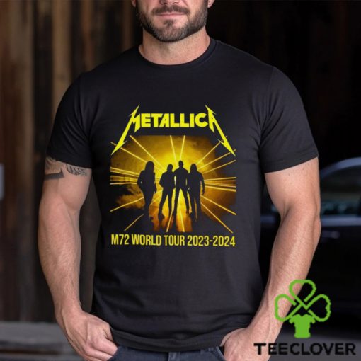 Metallica Band Metal Tour 2023 2024 Event Merch, M72 World Tour 2023 2024 Shirt, Vintage Metallica Band Tour Dates 2024 T Shirt