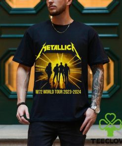 Metallica Band Metal Tour 2023 2024 Event Merch, M72 World Tour 2023 2024 Shirt, Vintage Metallica Band Tour Dates 2024 T Shirt