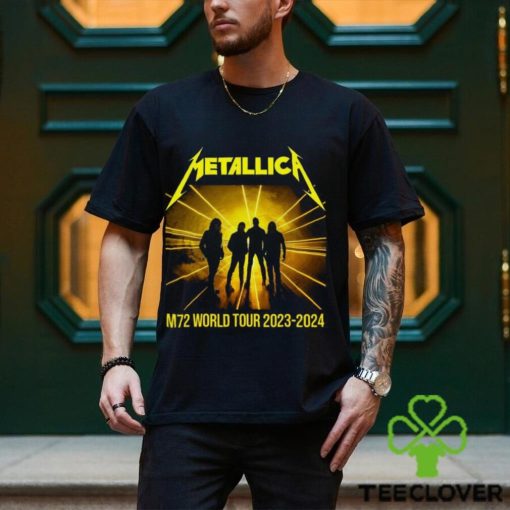 Metallica Band Metal Tour 2023 2024 Event Merch, M72 World Tour 2023 2024 Shirt, Vintage Metallica Band Tour Dates 2024 T Shirt