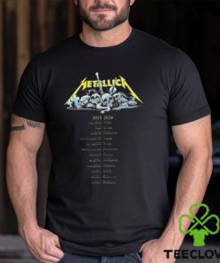 Metallica Band Metal Tour 2023 2024 Event Shirt Rock Lover Tee Gift For Fan T Shirt Sweatshirt
