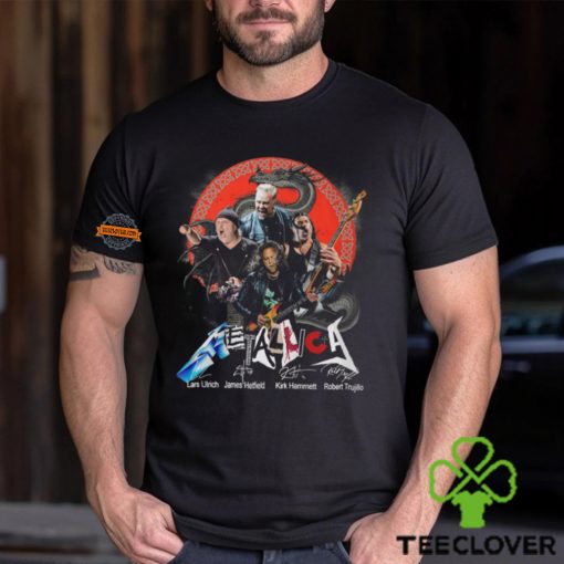 Metallica Band Signature Unisex T Shirt