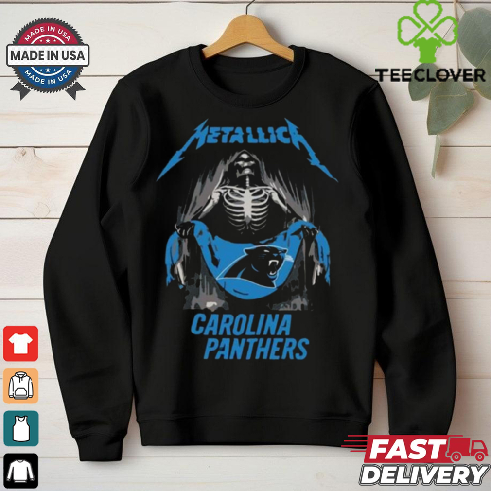 Metallica Carolina Panthers NFL Unisex T Shirt Metallica Carolina Panthers NFL Unisex T Shirt