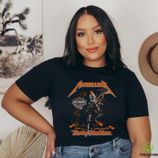 Metallica Collab Harley Davidson 2023 Shirt