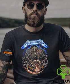 Metallica Creeping Death Official Tee In Celebration Of The 40th Anniversary Of The Release Of Metallica’s Legendary Ride The Lightning T Shirt