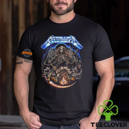 Metallica Creeping Death Official Tee In Celebration Of The 40th Anniversary Of The Release Of Metallica’s Legendary Ride The Lightning T Shirt