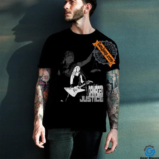 Metallica Damaged Justice Fan Art T Shirt