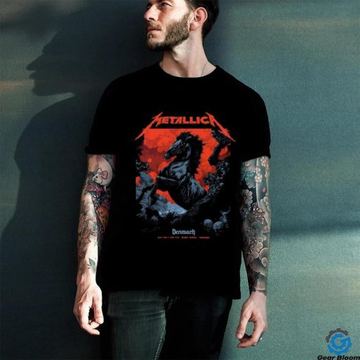 Metallica Denmark M72 World Tour No Repeat Weekends Poster At Parken Stadium In Copenhagen On June 14th And 16th 2024 Classic T Shirt