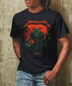 Metallica Finlandia M72 World Tour Poster At Olympic Stadium In Helsinki On June 7th And 9th 2024 Art By Kenta Taylor Classic T Shirt