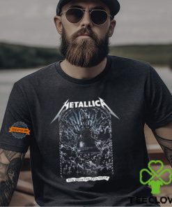 Metallica For Whom The Bell Tolls Celebrating 40 Years Of Ride The Lightning T Shirt
