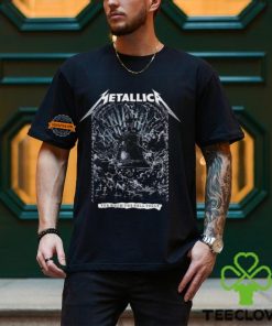 Metallica For Whom The Bell Tolls Celebrating 40 Years Of Ride The Lightning T Shirt 1 Metallica For Whom The Bell Tolls Celebrating 40 Years Of Ride The Lightning T Shirt