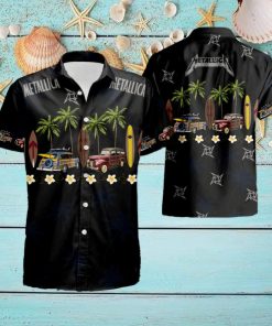 Metallica Hawaii Hawaiian Shirt And Shorts Summer Vacation Gift hawaiian shirt