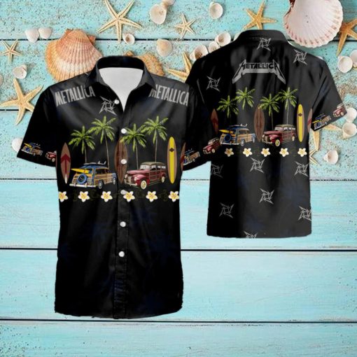 Metallica Hawaii Hawaiian Shirt And Shorts Summer Vacation Gift hawaiian hoodie, sweater, longsleeve, shirt v-neck, t-shirt