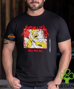 Metallica Homer Simpson Kill Em All Unisex T Shirt