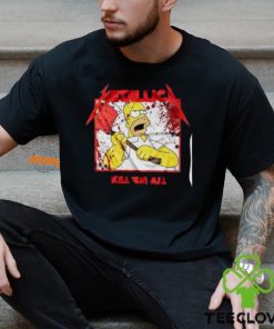 Metallica Homer Simpson Kill Em All Unisex T Shirt