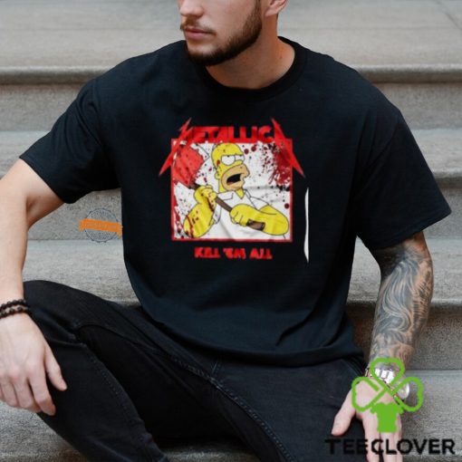 Metallica Homer Simpson Kill Em All Unisex T Shirt