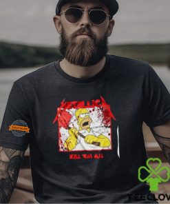 Metallica Homer Simpson Kill Em All Unisex T Shirt