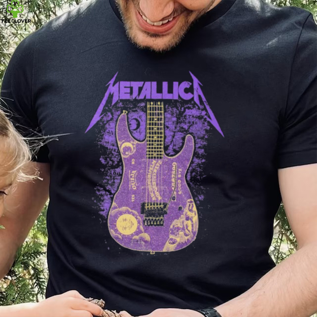 Metallica Kirk Hammett Purple Ouija Guitar Shirt Metallica Kirk Hammett Purple Ouija Guitar Shirt