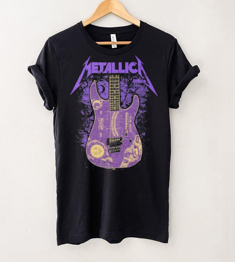 Metallica Kirk Hammett Purple Ouija Guitar Shirt Metallica Kirk Hammett Purple Ouija Guitar Shirt