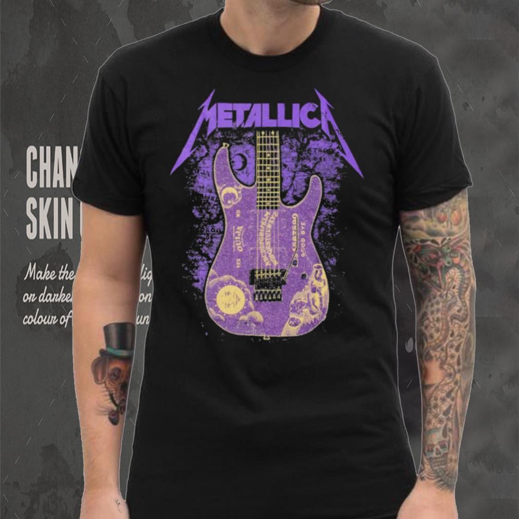 Metallica Kirk Hammett Purple Ouija Guitar Shirt Metallica Kirk Hammett Purple Ouija Guitar Shirt