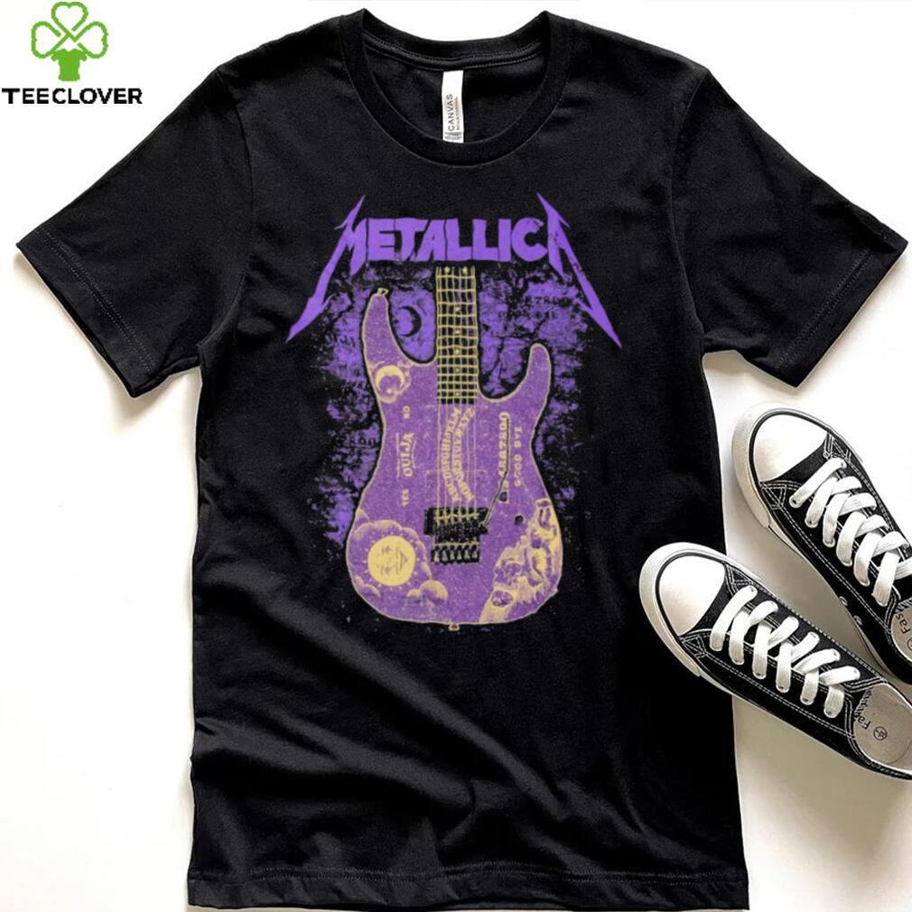 Metallica Kirk Hammett Purple Ouija Guitar Shirt Metallica Kirk Hammett Purple Ouija Guitar Shirt