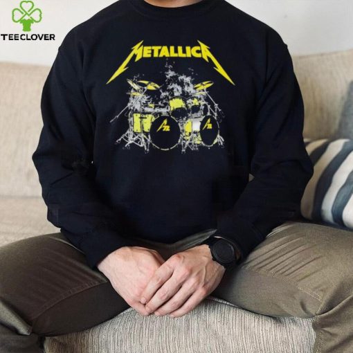 Metallica Lars Ulrich M72 Drum Set Shirt