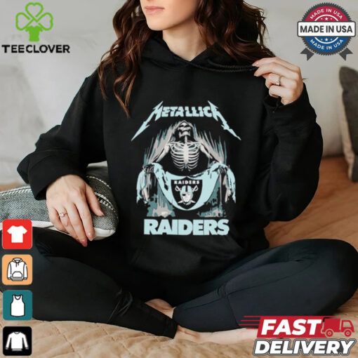 Metallica Las Vegas Raiders NFL Football 2024 Shirt