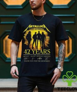 Metallica Lux Aeterna 42 Years 1981 2023 Merch, Metallica M72 World Tour No Repeat Weekend Shirt, Metallica Rock N Roll Tour Dates 2023 T Shirt