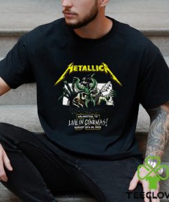 Metallica M72 Arlington TX USA Live In Cinemas World Tour August 18 20 2023 T Shirt