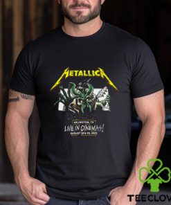 Metallica M72 Arlington TX USA Live In Cinemas World Tour August 18 20 2023 T Shirt 3 Metallica M72 Arlington TX USA Live In Cinemas World Tour August 18 20 2023 T Shirt