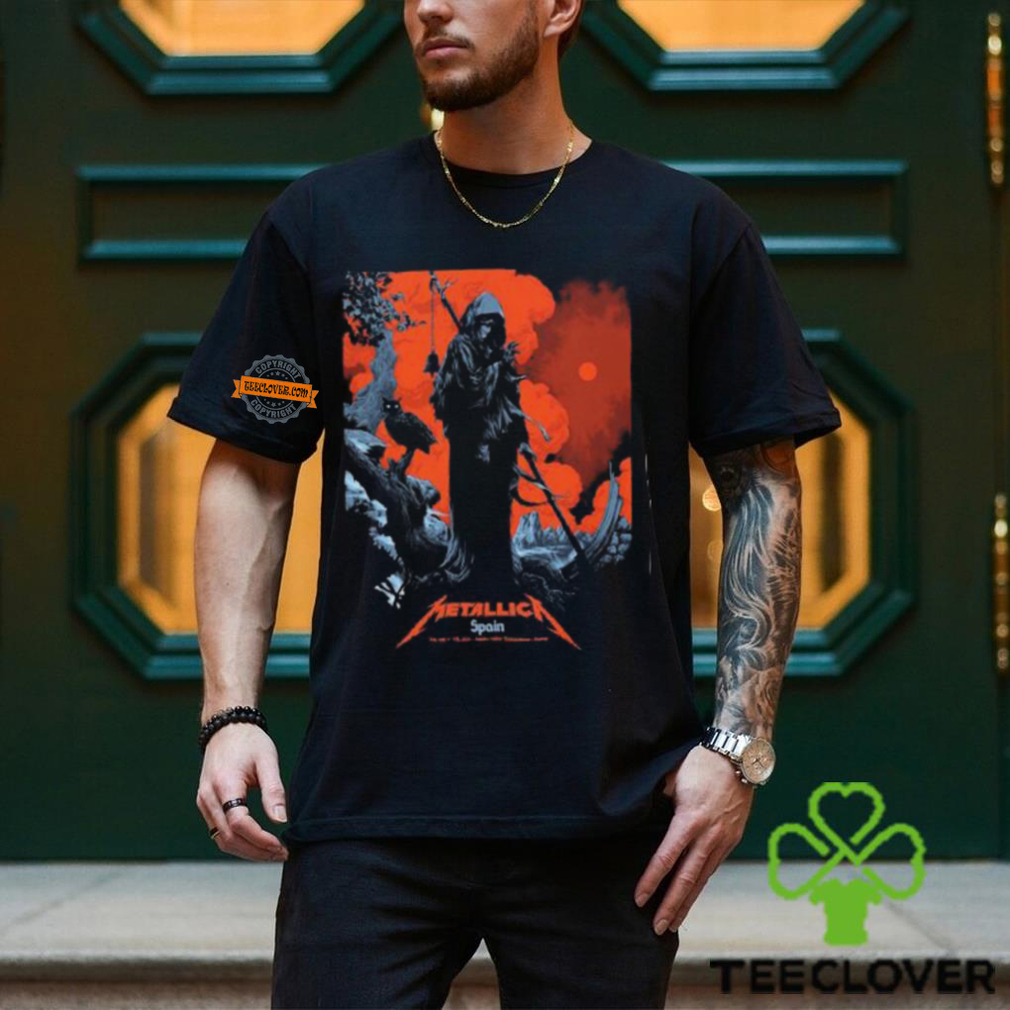Metallica M72 European Tour At Estadio Civitas Metropolitano On July 12th And 14th 2024 Unisex T Shirt Metallica M72 European Tour At Estadio Civitas Metropolitano On July 12th And 14th 2024 Unisex T Shirt