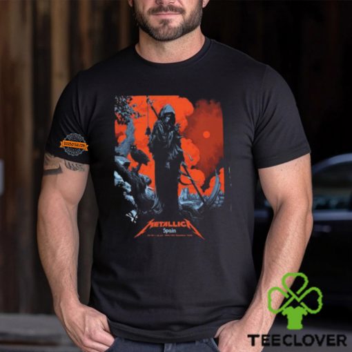 Metallica M72 European Tour At Estadio Civitas Metropolitano On July 12th And 14th 2024 Unisex T Shirt