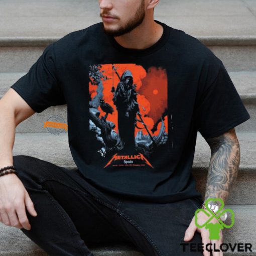 Metallica M72 European Tour At Estadio Civitas Metropolitano On July 12th And 14th 2024 Unisex T Shirt