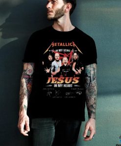 Metallica M72 In My Veins Jesus In My Heart Signatures hoodie, sweater, longsleeve, shirt v-neck, t-shirt