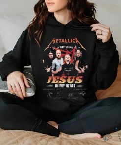 Metallica M72 In My Veins Jesus In My Heart Signatures hoodie, sweater, longsleeve, shirt v-neck, t-shirt