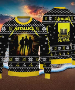 Metallica M72 Seasons Album 2024 Ugly Christmas Sweater