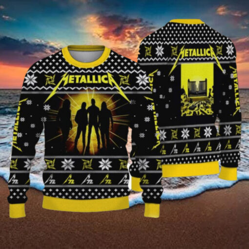Metallica M72 Seasons Album 2024 Ugly Christmas Sweater