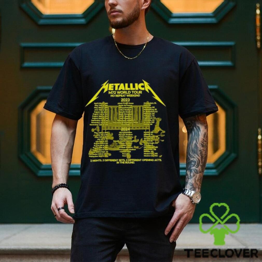 Metallica Shirt Metallica Band Thrash Metal Tour 2023 2024 Shirt