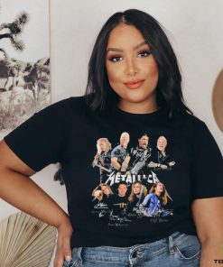 Metallica M72 World Tour 2024 Graphics Design Signatures shirt