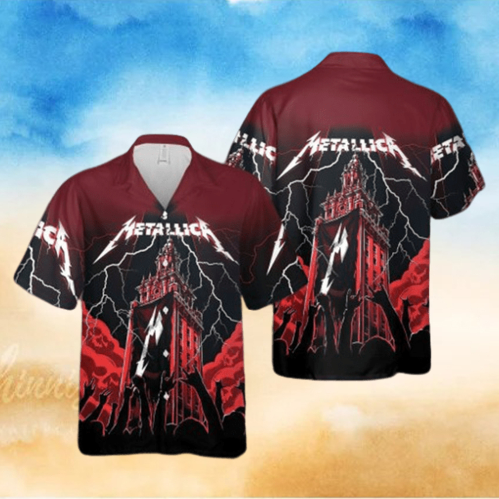 Metallica Miami Concert Hawaiian Shirt Summer Beach Metallica Miami Concert Hawaiian Shirt Summer Beach