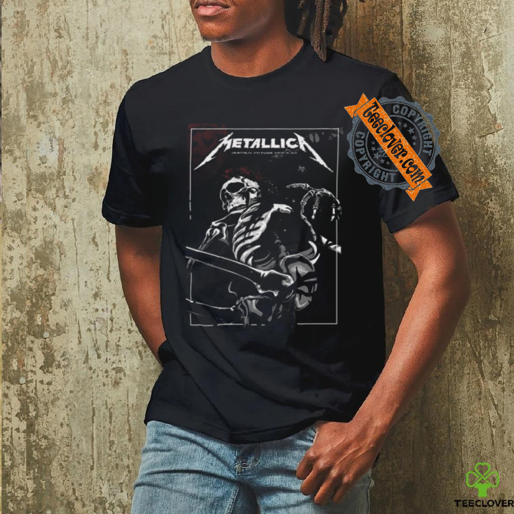Metallica No Repeat Weekend of the 2024 European M72 World Tour On August 20 In Arlington TX At AT and T At Stadium Merch T Shirt Metallica No Repeat Weekend of the 2024 European M72 World Tour On August 20 In Arlington TX At AT and T At Stadium Merch T Shirt