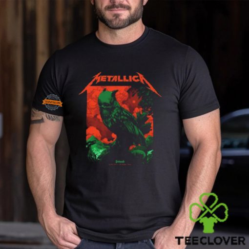 Metallica Poland Concert Poster At PGE Narodowy Stadium Warsaw On July 5 And 7 2024 M72 World Tour T Shirt