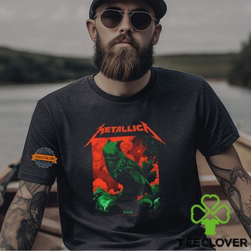 Metallica Poland Concert Poster At PGE Narodowy Stadium Warsaw On July 5 And 7 2024 M72 World Tour T Shirt